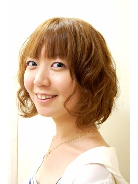 バグ 恵比寿(Bug) 【ふんわりパーマボブ】