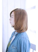 オン眉デザインカラー切りっぱなしボブ美髪マッシュウルフ/141