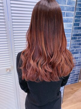 エイト 沖縄豊崎店(EIGHT toyosaki) 【EIGHT 豊崎】お客様スタイル_サーモンピンク