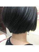ナチュラル大人ボブ★ショート/ボブ/グラボブ/黒髪/前下がり