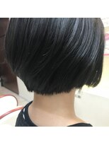 クオリス 上板橋店(QUALIS) ナチュラル大人ボブ★ショート/ボブ/グラボブ/黒髪/前下がり