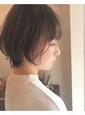あたまのかたちがきれいになるショートとボブのあいだ