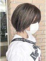 サロンドミルク 溝の口店(salon de MiLK)&nbsp;丸くまとまるショートヘア