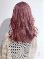 アルバム 新宿(ALBUM SHINJUKU)&nbsp;ベイビーピンク_フリンジウェーブココアブラウン_ba298502