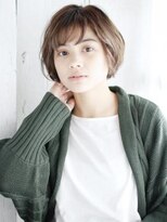 ヘアメイク ナル(hair make nalu) 透け感バングのふんわりカール