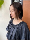 くすみブルー アッシュ