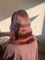 レニーバイエース(LANY by ACE) 【LANY 横浜】コーラルピンク×波ウェーブ