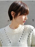 大人ショートボブヘア