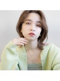 ミディアムレイヤー&透明感カラー◎大串弥生