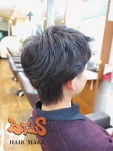 バグース ヘアーメイク アクシス(BAGUS hair make axis) 2wayパーマスタイル