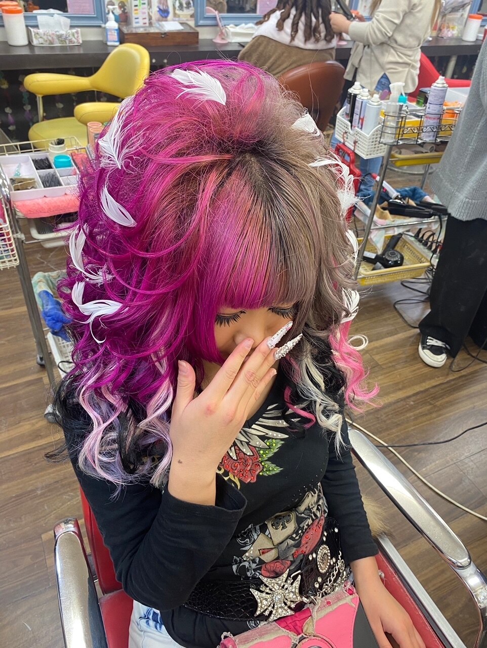 派手スタイル『スジ盛りギャルセット(*´▽｀*)』カワイイ