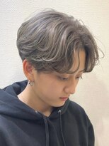 ロンドブルーム 天神大名店(Lond Bloom) ダブルカラーショートボブインナーカラーハイライトケアブリーチ