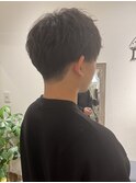 刈り上げ低め/無造作マッシュ/前下がりマッシュ/骨格矯正