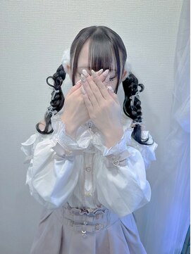 リムネ(RIMUNE) ツインウェーブ巻き＋編み込みハート