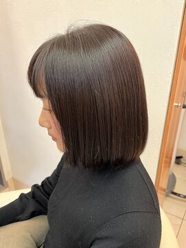 ファーレンピュア(FAHREN PURE) アッシュカラー／韓国ヘア／イルミナカラー／ボブ／和光市