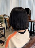 レイヤーボブ/切りっぱなし