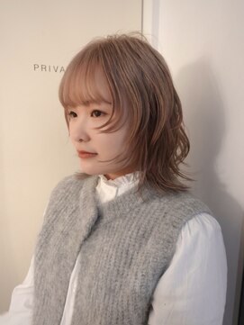 レコ 渋谷(LECO) ケアブリーチクリームベージュシアーカラーフェイスレイヤー