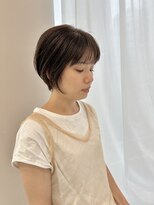 イノセントヘア(innocent.hair)&nbsp;耳かけショートハンサムショートベージュ