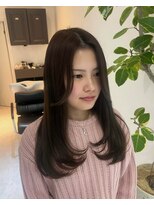 レーヴバイフィガロ(REVE by FIGARO)&nbsp;ハイライトカラーミルクティーベージュケアブリーチダブルカラー