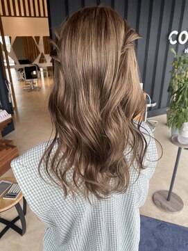 コルバース(COL BIRTH) 【yui担当】milk tea beige＆hair arrange