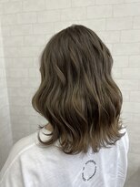 イイカンジヘア(iikanji hair)&nbsp;【iikanji hair】ミディアムボブ×グレージュカラー