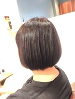 ヘアー グリーン(hair green)&nbsp;30代40代50代/内巻きボブ/ミニボブ/ツヤ髪スタイル