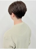 ひし形ショートボブ刈り上げショート朝楽スタイル20代30代40代