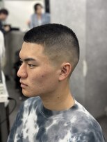 クロムトウキョウ ザ バーバー ネオン 新宿店(CHROM TOKYO the Barber ne/on)&nbsp;坊主ボウズフェード