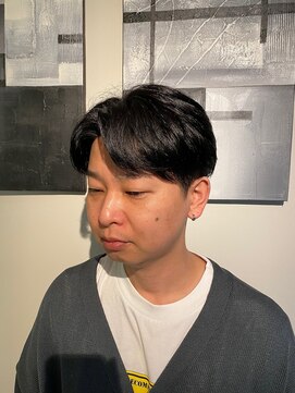 ノイセル 西本町(Noisyle) 前下がりマッシュ×ニュアンスパーマ