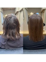 エダ 鎌倉(edA.) 小顔ワンレンミディ/ネビージュ