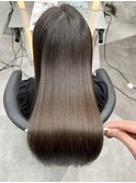 韓国柏顔周り縮毛矯正髪質改善レイヤー前髪カット韓国風ヘアボブ