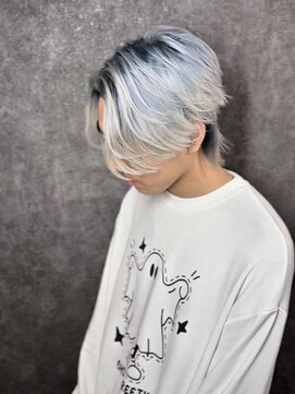 アウル 心斎橋(owl) センターパート/バレイヤージュ/ダブルカラー/ブリーチ/カラー