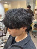 名古屋天白区梅ヶ丘30～50代メンズシャドウパーマ
