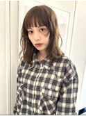 【表参道sheta/中澤】小顔ワンレンネビージュパーマボブルフ