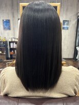 アイリーファンビリ(irie fambilly)&nbsp;髪質改善メテオカラー×暗めベージュ