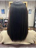 髪質改善メテオカラー×暗めベージュ