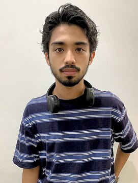 オフ(off) メンズショート×癖毛風パーマ