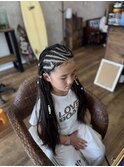 地毛のみハーフコーンロウ