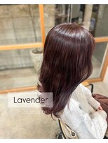 ティーズピーク(ty s peak)&nbsp;【bleach color】 1~2bleach  × ラベンダーカラー