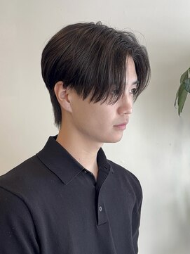 ビューエヒメ(VIEW EHIME) 韓国フェザーショートブルーブラック10代20代30代