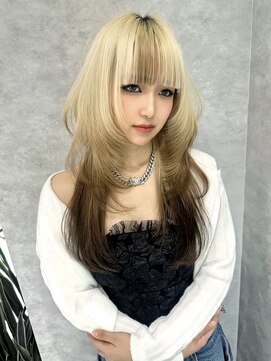 ロンド ジュルード 名古屋(Lond jeloud) トレンド 韓国 ハイレイヤー  デザインカラー