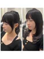 ジーナ 博多(Zina)&nbsp;顔まわりカット×レイヤー