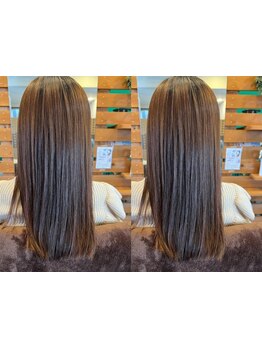 クセ毛・うねりのお悩みを解決します！髪と頭皮を同時に整えます◎自然な仕上がりでまとまる縮毛矯正。