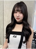 ＊レイヤーカット×ショコラアッシュ【新宿/韓国ヘア/小顔ヘア】