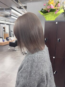 センス(SENSE.) グレージュ/ダブルカラー/ハイトーンカラー