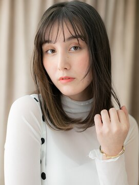 カバーヘア ブリス 上尾西口店(COVER HAIR bliss) チャコールグレー大人美人フェイスフレーミング316Z上尾20代30代