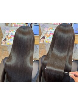 髪のツヤと健康を取り戻す！[髪質改善メテオトリートメント]で<ツヤ・手触り・持続性>理想の髪質へ[東金店]