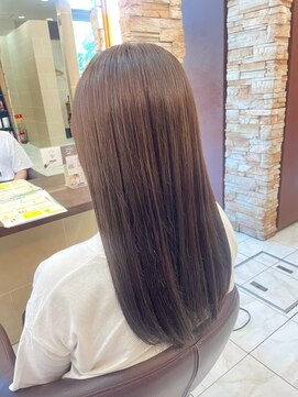 ルページ 千葉(lpage) 髪質改善/顔周りレイヤーカット/グレージュ[千葉/千葉駅]