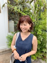 DAMANI 表参道 髪質改善/ヘッドスパ/ハイライト/白髪染め/白髪ぼかし/縮毛矯正&nbsp;似合わせカット/ミディアムレイヤーカット[表参道駅]