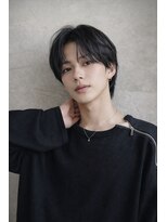 ベル 表参道店(Belle)&nbsp;フェザーパーマ/センターパート/ツーブロック/シャドウパーマ